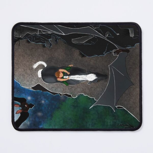 Item preview, Inky on the precipice designed and sold by Inky-und-Fuchs.