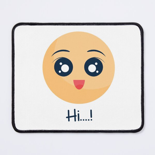 Item preview, Hi Nerd Face Insolent Emjoi Cheeky Emoji Impudent Emoji Impertinent Emoji presumptuous Emoji Sad emoji Smiley Face confused Apparel Essential Motivation Inspiration Joy Mood designed and sold by DesignByHeartUK.
