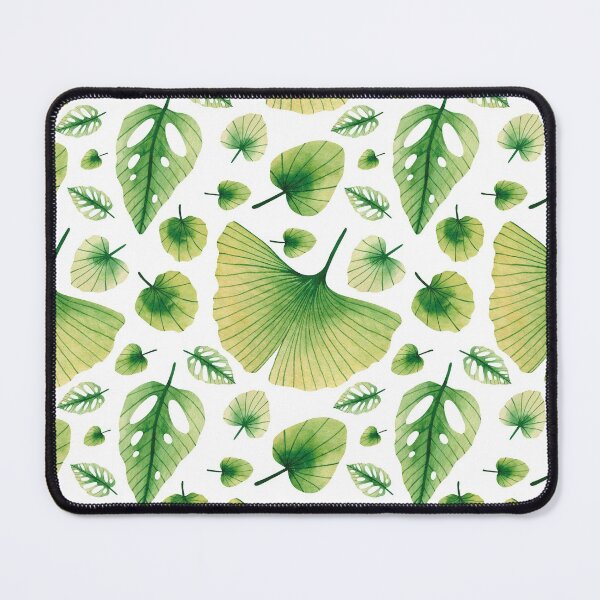 Item preview, Green Jungle Leaves Pattern designed and sold by digoarpi.
