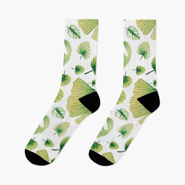 Item preview, Green Jungle Leaves Pattern designed and sold by digoarpi.