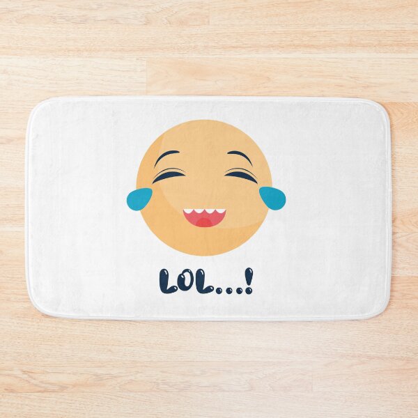 Item preview, Lol Laughing Nerd Face Insolent Emjoi Cheeky Emoji Impudent Emoji Impertinent Emoji presumptuous Emoji Sad emoji Smiley Face confused Apparel Essential Motivation Inspiration Joy Mood designed and sold by DesignByHeartUK.