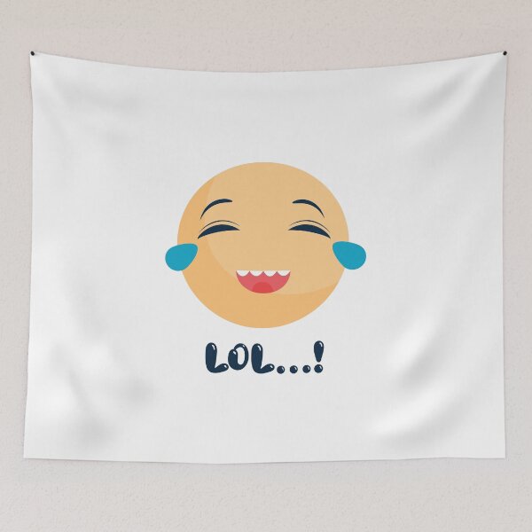 Item preview, Lol Laughing Nerd Face Insolent Emjoi Cheeky Emoji Impudent Emoji Impertinent Emoji presumptuous Emoji Sad emoji Smiley Face confused Apparel Essential Motivation Inspiration Joy Mood designed and sold by DesignByHeartUK.