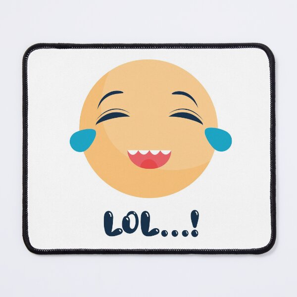 Item preview, Lol Laughing Nerd Face Insolent Emjoi Cheeky Emoji Impudent Emoji Impertinent Emoji presumptuous Emoji Sad emoji Smiley Face confused Apparel Essential Motivation Inspiration Joy Mood designed and sold by DesignByHeartUK.
