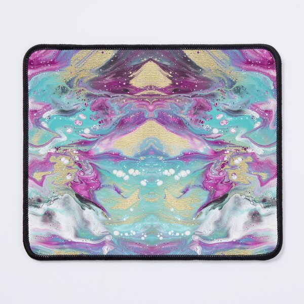 Item preview, Symmetrical Ink Art with Gold Insert designed and sold by WisdomInspired.