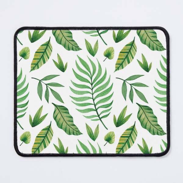 Item preview, Green Jungle Leaves Pattern designed and sold by digoarpi.