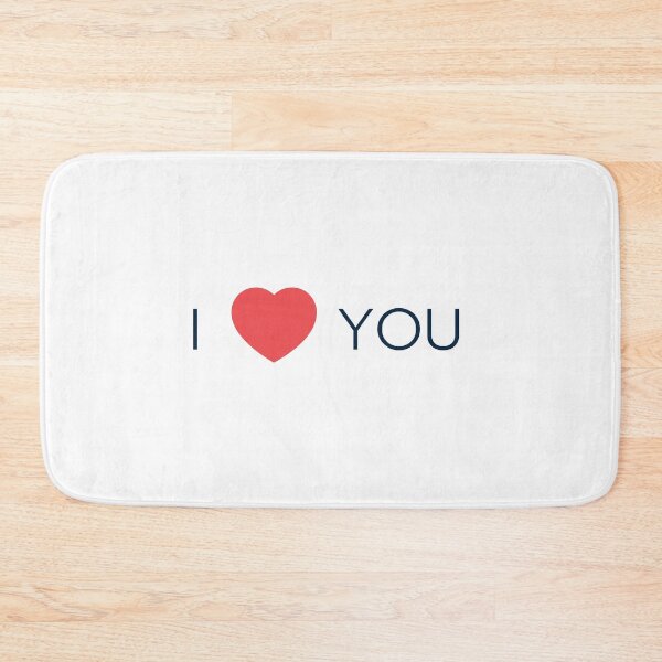 Item preview, I love you Smiley Face Apparel Essential Motivation Inspiration Joy Mood designed and sold by DesignByHeartUK.