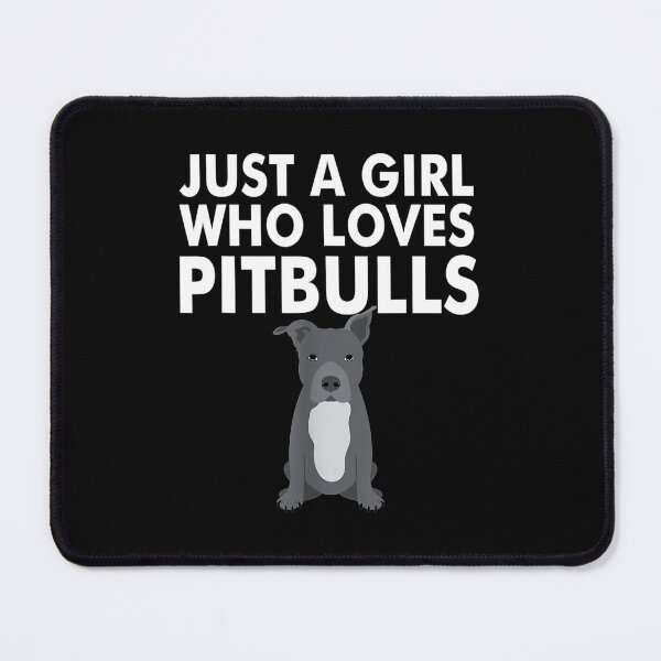 Item preview, Just A Girl Who Loves Pitbull Dog Lover designed and sold by wowart4u.