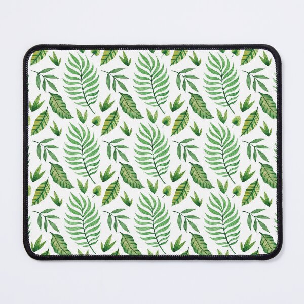Item preview, Green Jungle Leaves Pattern designed and sold by digoarpi.