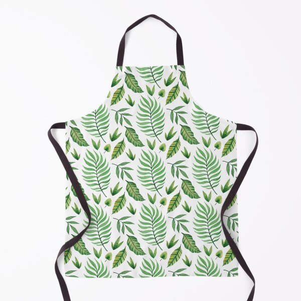 Item preview, Green Jungle Leaves Pattern designed and sold by digoarpi.