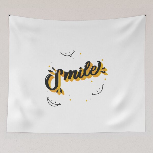 Item preview, Smile Happy Mood Smiley emoji Be Smile Always Smiley Face Apparel Essential Motivation Inspiration Joy Mood designed and sold by DesignByHeartUK.