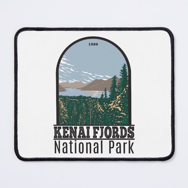Item preview, Kenai Fjords National Park Skilake Lake Alaska designed and sold by KrisSidDesigns.