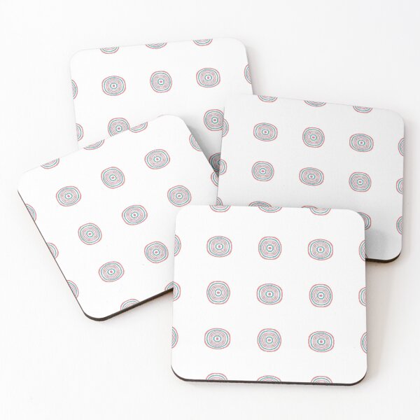 Item preview, Watercolour target circles designed and sold by Nadia Arsky.