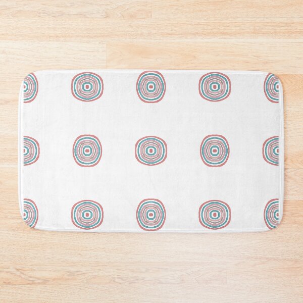 Item preview, Watercolour target circles designed and sold by Nadia Arsky.