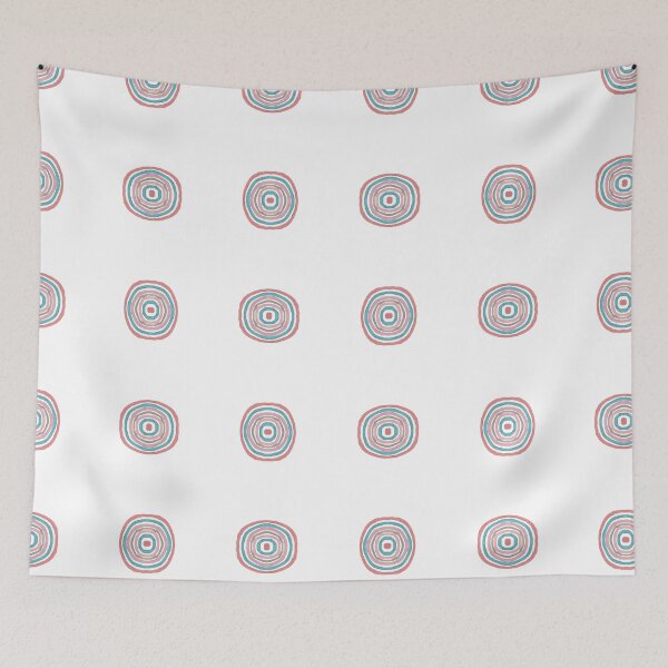 Item preview, Watercolour target circles designed and sold by Nadia Arsky.