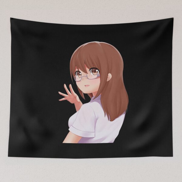 Item preview, Anime Character - Glasses Girl designed and sold by StephenMollie.