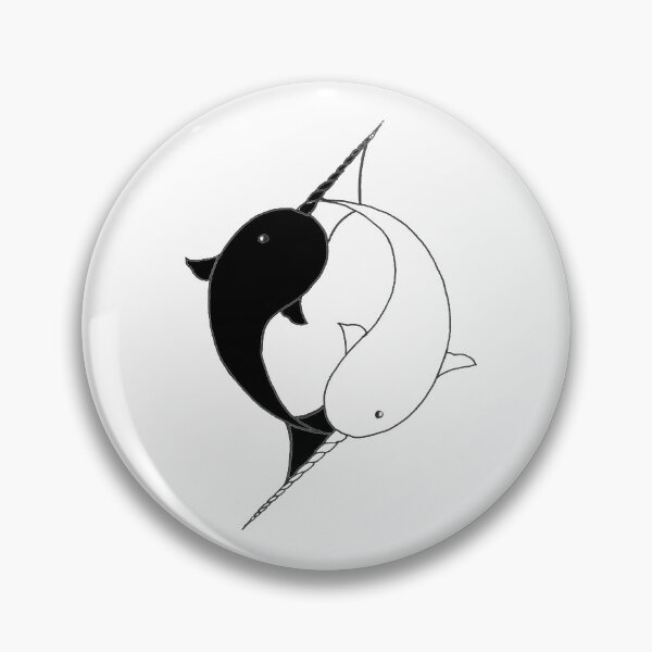 Artikelvorschau, Narwal YinYang entworfen und verkauft von Flynnthecat.