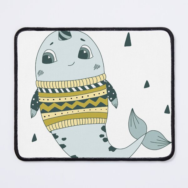 Item preview, Cartoon baby narwhal designed and sold by Sofoxy.