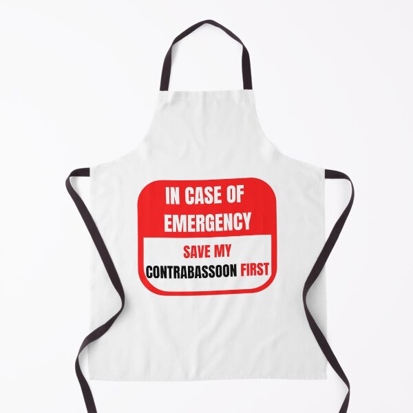 Item preview, In Case of Emergency, Save my Contrabassoon First designed and sold by choceclairs.