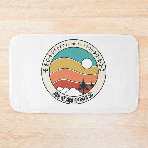 Item preview, Memphis Retro Vintage Sunset - Memphis Tennessee Mountain Souvenir - Gift - Hometown - Hiking - Nature designed and sold by HappyTees Lab.