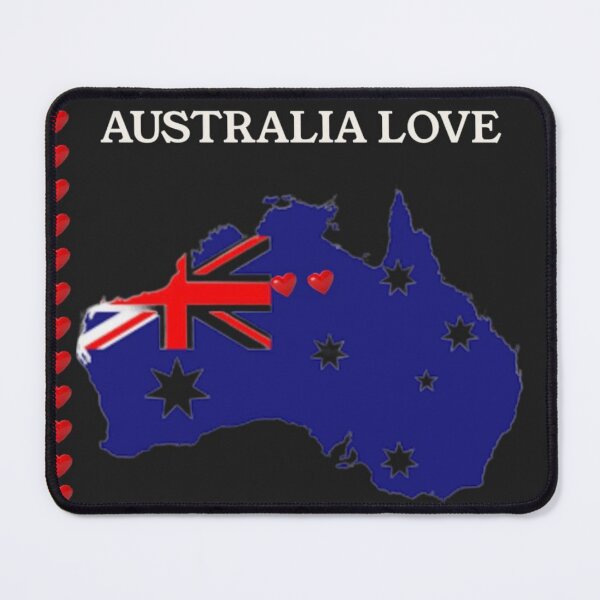 Land Down Under Australia Spotlight Mouse Pad
