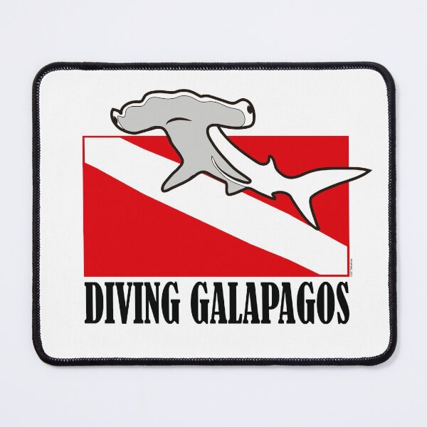 Item preview,  Galapagos Diving with Hammerhead Shark designed and sold by leeloolook.