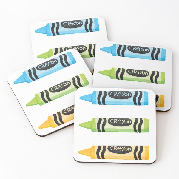 Item preview, Cute Rainbow Crayon Set designed and sold by AmevaShop.