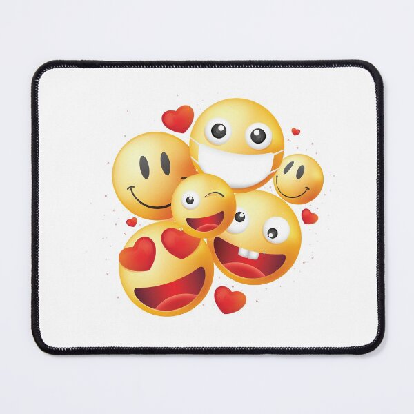 Item preview, Love and Kisses You Laughing Nerd Face Insolent Emjoi Cheeky Emoji Impudent Emoji Impertinent Emoji presumptuous Emoji Sad emoji Smiley Face confused Apparel Essential Motivation Inspiration Joy Mood designed and sold by DesignByHeartUK.