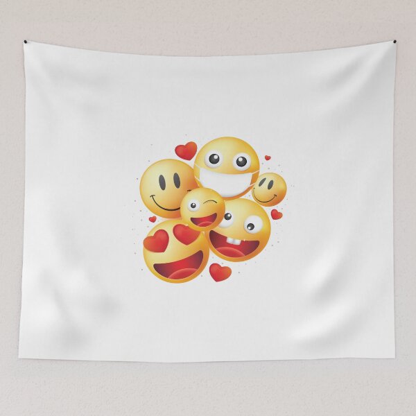 Item preview, Love and Kisses You Laughing Nerd Face Insolent Emjoi Cheeky Emoji Impudent Emoji Impertinent Emoji presumptuous Emoji Sad emoji Smiley Face confused Apparel Essential Motivation Inspiration Joy Mood designed and sold by DesignByHeartUK.