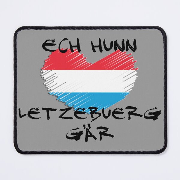Item preview, ech hunn Letzebuerg gär, I love Luxembourg designed and sold by underdogsgrit.