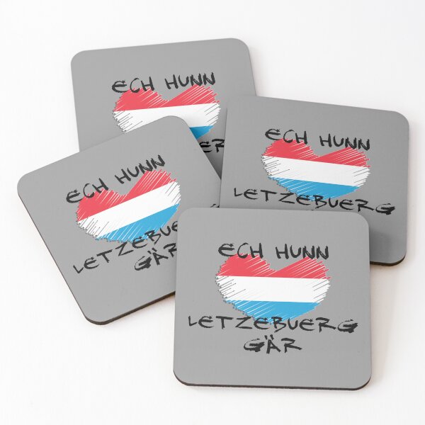 Item preview, ech hunn Letzebuerg gär, I love Luxembourg designed and sold by underdogsgrit.