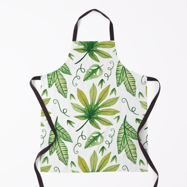 Item preview, Green Jungle Leaves Pattern designed and sold by digoarpi.