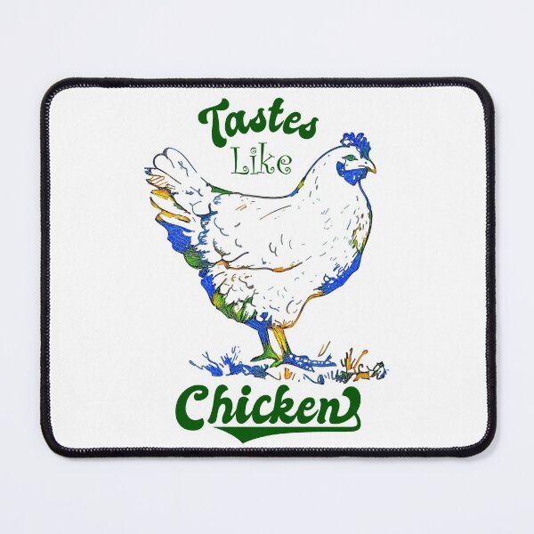 Item preview, Tastes Like Chicken - Whimsical - Funny - Farm Animal designed and sold by ittybittyowl.
