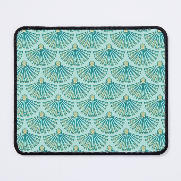 Item preview, Fantasy in Turquoise - Seamless Pattern designed and sold by Retro Art Factory.