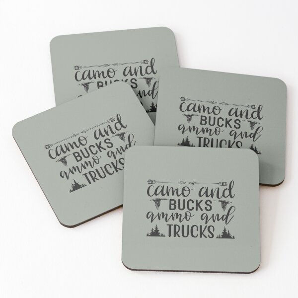 Item preview, Deer Hunter Quote Camo and Bucks Ammo and Trucks designed and sold by Sheepherder120.