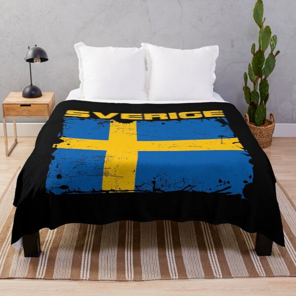 Artikelvorschau, Schweden Sverige Flagge entworfen und verkauft von Mila1946.