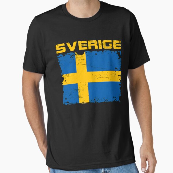 Item preview, Sweden Sverige flag designed and sold by Mila1946.