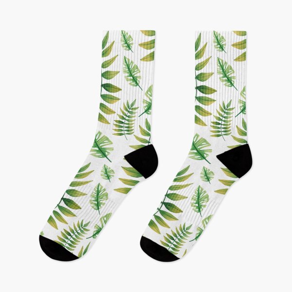 Item preview, Green Jungle Leaves Pattern designed and sold by digoarpi.