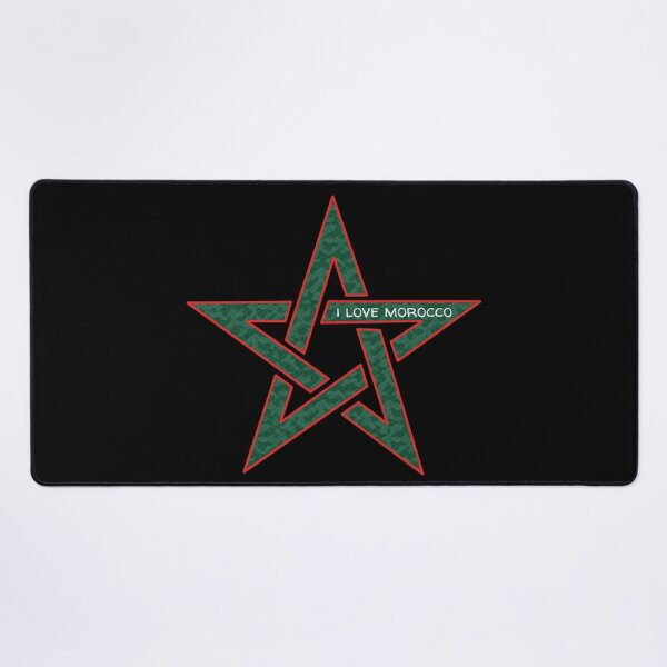 Item preview, Moroccan Flag I Love Morocco designed and sold by GBDesigner.
