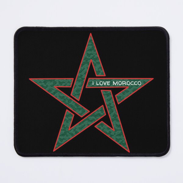 Item preview, Moroccan Flag I Love Morocco designed and sold by GBDesigner.