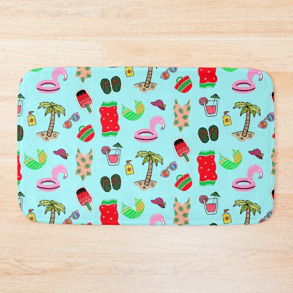 Item preview, Beach Essential Pattern Sticker Pack designed and sold by AuroCreatives.