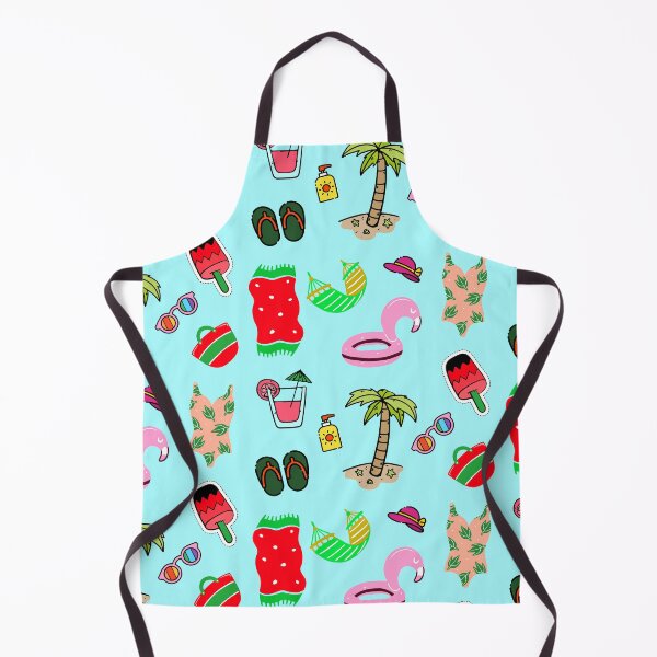 Item preview, Beach Essential Pattern Sticker Pack designed and sold by AuroCreatives.