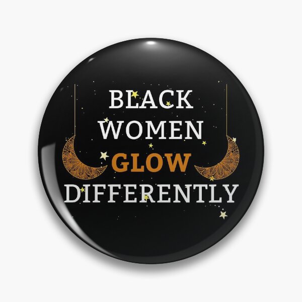 Item preview, Black Women Glow Differently  designed and sold by SweetbeStore.