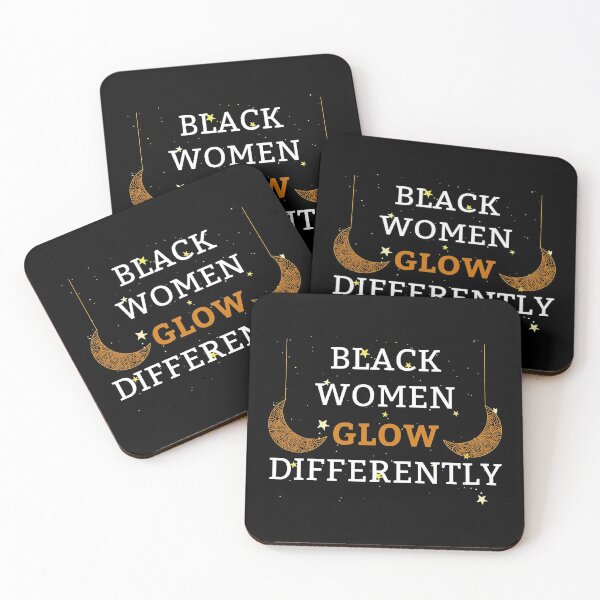 Item preview, Black Women Glow Differently  designed and sold by SweetbeStore.