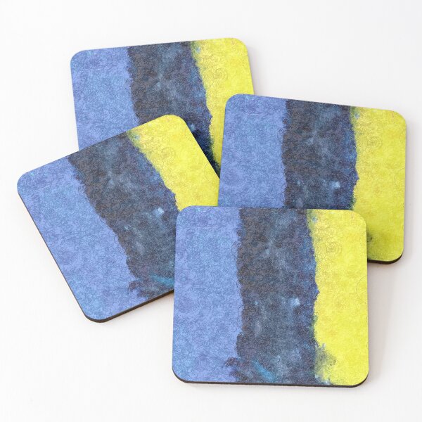 Item preview, Yellow on Navy on Blue designed and sold by PSCSCo.