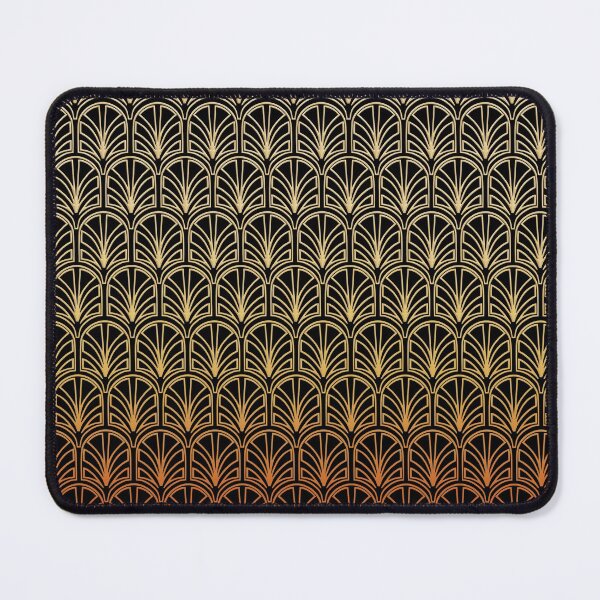 Item preview, Fantasy Gold Ombre on Black - Seamless Pattern designed and sold by Retro Art Factory.