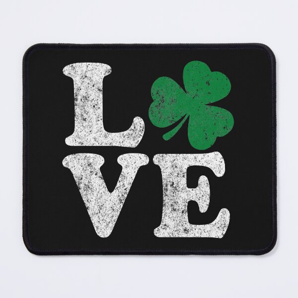 Item preview, St Patrick's Day LOVE Shamrock Irish designed and sold by livianasgifts.