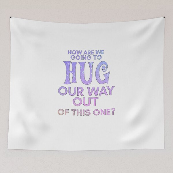 Item preview,  Trolls-Inspired "Hug Our Way Out" designed and sold by mulberrydragon.