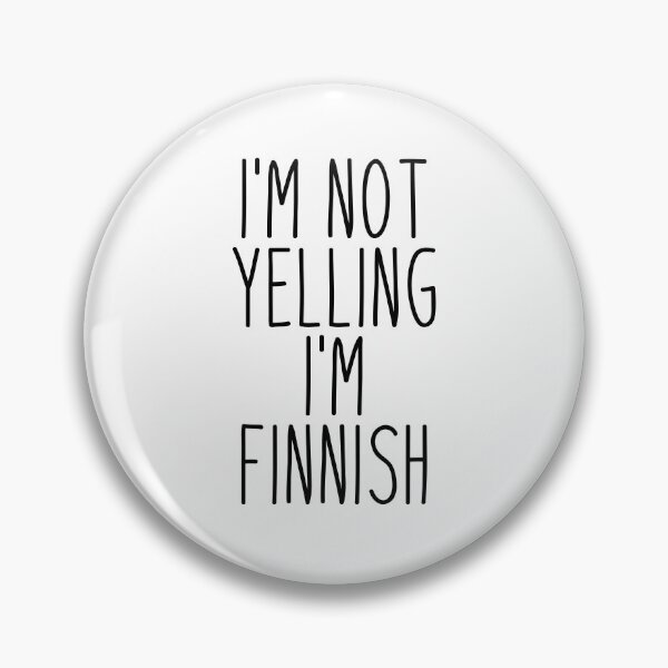 Artikelvorschau, Ich schreie nicht, ich bin Finne - Finnland entworfen und verkauft von MountainD.