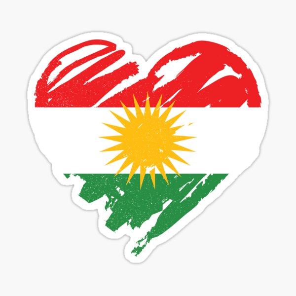 Ich liebe Kurdistan Sticker