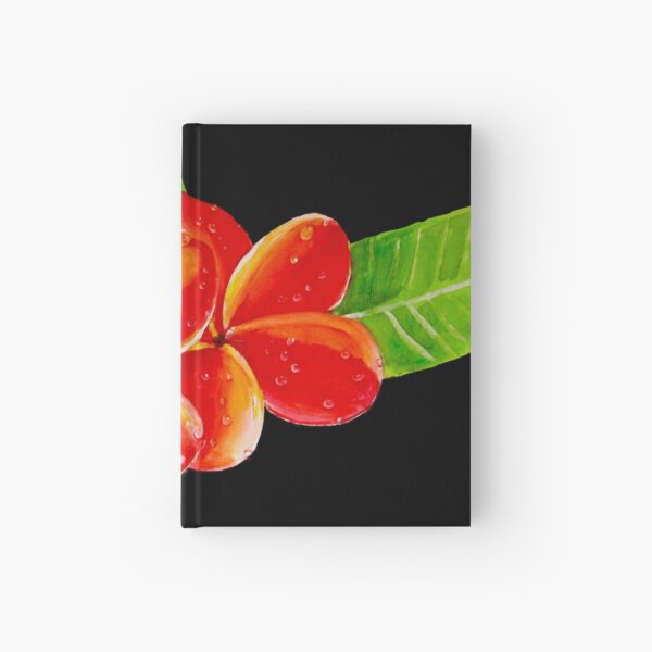 Plumeria Hardcover Journal